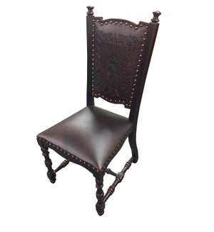 NAZCA LEATHER CHAIR